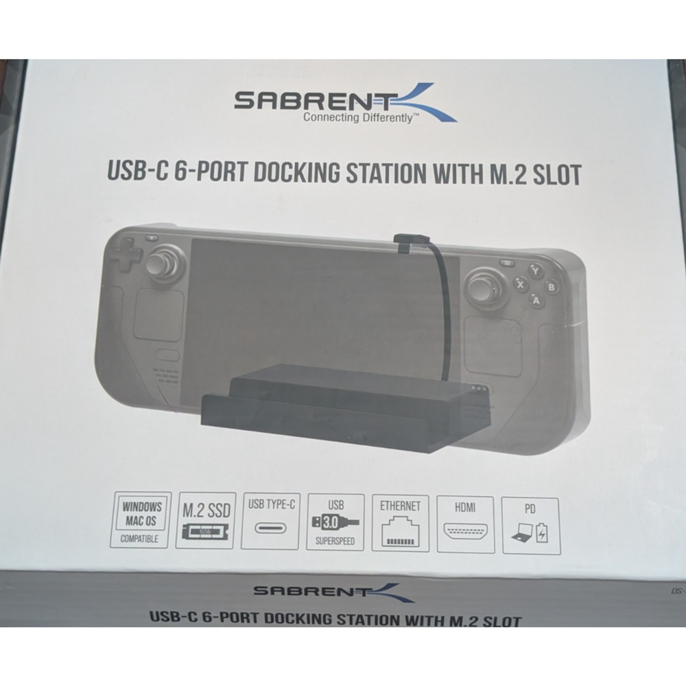 Sabrent USB-C Docking Station 6-Port HDMI Ethernet M.2 SSD Slot Tested